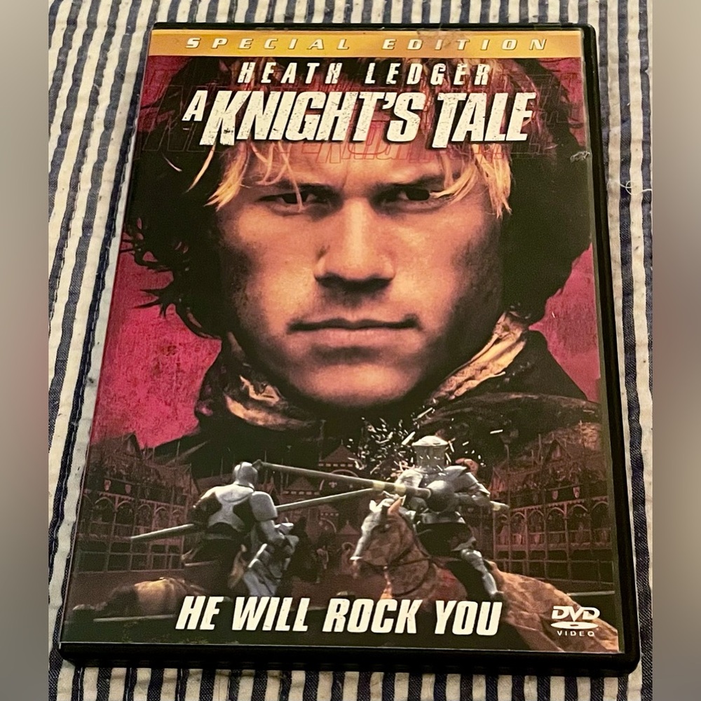 👑 A Knight's Tale DVD 👑